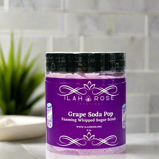 Grape Soda Pop Foaming Sugar Scrub