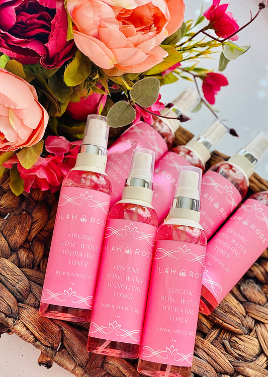 Organic Rose Water Hydrating Toner